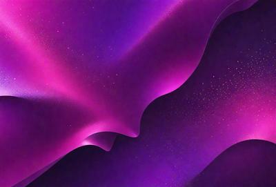 The primary subject of the image is a purple, pink, and blue swirl pattern. The setting is a purple background, and the visual style appears to be a digital art or illustration. The dominant colors in the image are purple, pink, and blue, creating a vibrant and lively atmosphere.