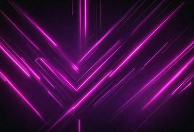 The primary subject of the image is a purple and pink geometric pattern. The setting is a dark background, which contrasts with the bright colors of the pattern. The visual style appears to be a digital art or illustration, as the pattern is intricate and well-defined. The dominant colors in the image are purple and pink, creating a vibrant and lively atmosphere.