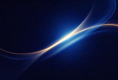 The primary subject of the image is a blue and yellow striped object, which appears to be a digital art or illustration. The setting is a dark blue background, creating a contrasting and visually striking scene. The visual style of the image is digital, with the colors and patterns giving it a modern and artistic appearance. The overall atmosphere of the image is vibrant and dynamic, with the blue and yellow stripes adding a sense of energy and movement to the composition.