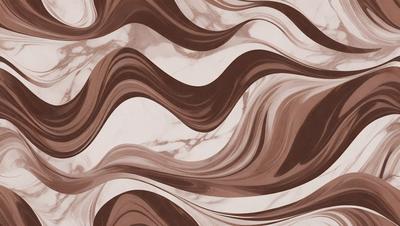 The primary subject of the image is a marble-like pattern, which is the main focus of the image. The setting is a marble-like surface, which serves as the backdrop for the pattern. The visual style of the image is a combination of a photo and digital art, creating a unique and intricate design. The colors and mood of the image are predominantly brown and earthy tones, giving it a natural and elegant appearance.