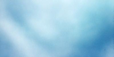 The primary subject of the image is a cloudy blue sky. The setting is a vast, open space with no visible landmarks or objects. The visual style is a painting, which gives the image a more artistic and creative appearance. The dominant colors are blue and white, creating a calm and serene atmosphere.