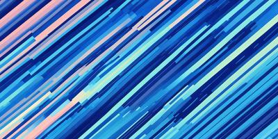The primary subject of the image is a blue and white striped pattern. The setting is a blue background, and the visual style appears to be a digital art or illustration. The dominant colors are blue and white, creating a calm and soothing atmosphere.