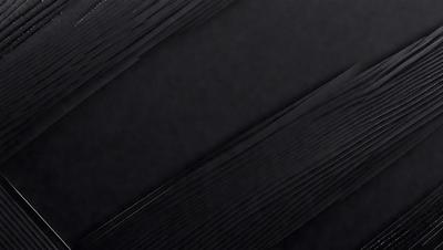 The primary subject of the image is a black background with a pattern of white lines. The setting is a dark room, and the visual style appears to be a digital art or illustration. The dominant colors are black and white, creating a mood of simplicity and contrast.