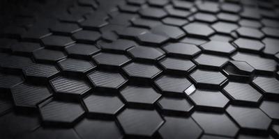 The primary subject of the image is a close-up of a black and white patterned surface, which appears to be a textured or patterned material. The setting is a dark background, which contrasts with the patterned surface. The visual style of the image is a close-up, focusing on the intricate details of the pattern. The colors and mood of the image are predominantly black and white, giving it a classic and timeless feel.