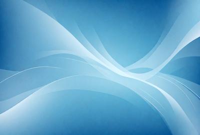 The primary subject of the image is a blue background with a pattern of swirls and waves. The setting is a blue sky, and the visual style appears to be a digital art or illustration. The dominant colors are blue and white, creating a calm and serene atmosphere.
