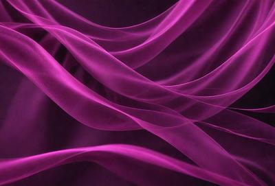The primary subject of the image is a purple smoke or mist, which appears to be a digital art or illustration. The setting is a dark background, and the visual style gives the impression of a surreal or dreamy atmosphere. The dominant colors are purple and pink, creating a mood of mystery and intrigue.