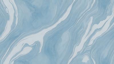 The primary subject of the image is a blue and white swirling pattern, which appears to be a painting or a digital artwork. The setting is a blue and white background, which complements the swirling pattern. The visual style is a combination of painting and digital art, creating a unique and eye-catching design. The colors and mood of the image are predominantly blue and white, giving it a calm and soothing atmosphere.