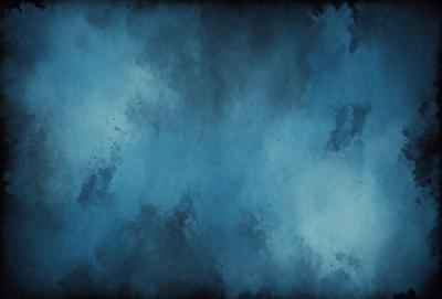 The primary subject of the image is a blue cloudy sky. The setting is a cloudy blue sky with a few white clouds scattered throughout. The visual style is a painting, which gives the image a more artistic and creative appearance. The dominant colors are blue and white, creating a calm and serene atmosphere.