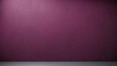 The primary subject of the image is a purple wall. The setting is a room with a purple wall, and the visual style is a photo. The dominant colors are purple and pink, creating a calm and soothing atmosphere.