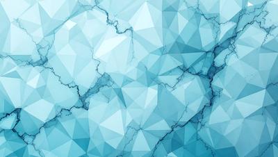 The primary subject of the image is a blue and white patterned surface, which appears to be a textured wall or a blue and white tiled floor. The setting is a room with a blue and white color scheme. The visual style is a combination of digital art and illustration, creating a unique and artistic appearance. The colors and mood of the image are predominantly blue and white, giving it a clean and modern feel.