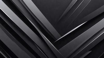 The primary subject of the image is a black and white pattern, which appears to be a close-up of a black and white design. The setting is a black background, which contrasts with the pattern. The visual style is a combination of a photo and a digital art, illustration, or drawing. The colors and mood of the image are predominantly black and white, creating a sense of depth and contrast.