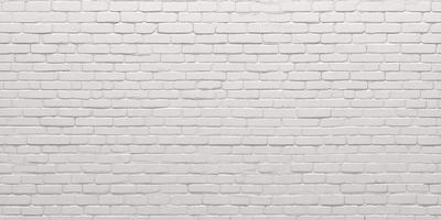 The primary subject of the image is a white brick wall. The setting is a plain white wall, with no visible background or environment. The visual style is a photo, showcasing the brick wall in detail. The colors and mood of the image are predominantly white, giving it a clean and minimalist appearance.