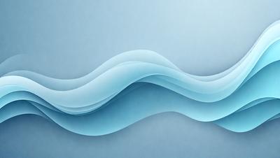 The primary subject of the image is a blue wave, which is the main focus of the scene. The wave is depicted in a digital art style, giving it a modern and visually appealing appearance. The setting is a blue background, which complements the blue wave and creates a cohesive and harmonious visual effect. The overall atmosphere of the image is calm and serene, as the blue wave represents a peaceful and tranquil environment.