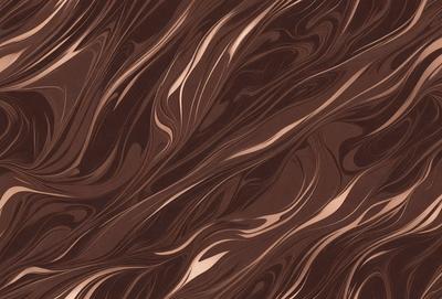 The primary subject of the image is a brown and white marbled pattern, which is the main object, scene, or focus of the image. The setting or background features a brown and white marbled surface, which adds to the visual style of the image. The colors and mood of the image are predominantly brown and white, creating a sense of depth and complexity in the marbled pattern.