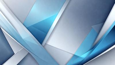 The primary subject of the image is a blue and white geometric pattern. The setting is a gray background, which contrasts with the blue and white pattern. The visual style is a digital art or illustration, as the pattern appears to be a part of a larger design. The dominant colors are blue and white, creating a clean and modern atmosphere.