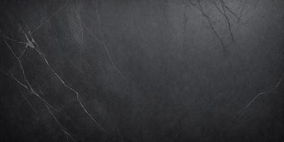 The primary subject of the image is a black leather surface, which appears to be a leather wall or a leather-like material. The setting is a black background, which contrasts with the leather surface. The visual style is a close-up of the leather surface, showcasing its texture and details. The colors and mood of the image are predominantly dark and moody, with the black leather surface being the main focus.