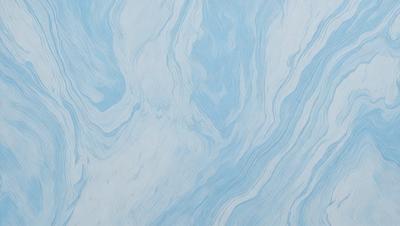 The primary subject of the image is a blue and white patterned wallpaper. The setting is a room with a blue and white tiled wall. The visual style is a close-up of the wallpaper, showcasing its intricate design. The colors and mood of the image are predominantly blue and white, creating a calm and serene atmosphere.