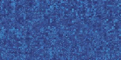 The primary subject of the image is a blue background with a pattern of blue squares. The setting appears to be a digital art or illustration, as the background is composed of a repeating pattern of blue squares. The visual style gives the impression of a digital or computer-generated image. The dominant colors in the image are blue, creating a calm and soothing atmosphere.