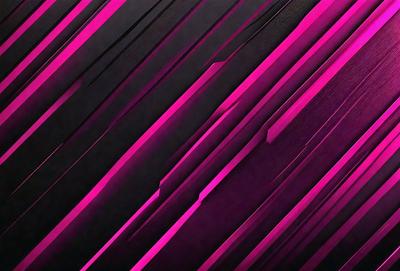 The primary subject of the image is a pink and purple striped pattern. The setting is a black background, which contrasts with the vibrant colors of the pattern. The visual style appears to be a digital art or illustration, as the colors and patterns are well-defined and consistent throughout the image. The dominant colors are pink and purple, creating a lively and energetic atmosphere.