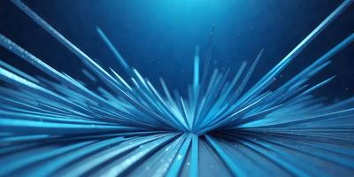The primary subject of the image is a blue, light-filled space with a large, blue, spiral-like structure. The setting appears to be a dark, blue sky, and the visual style is a combination of a photo and digital art. The colors and mood of the image are predominantly blue, creating a serene and calming atmosphere.