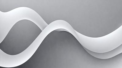 The primary subject of the image is a white paper or cardboard, which is the main object in the scene. The setting is a gray background, which provides a contrasting and neutral environment. The visual style of the image is a close-up of the paper, showcasing its texture and details. The colors in the image are predominantly white, giving it a clean and minimalist appearance. The overall mood of the image is calm and simple, focusing on the paper's form and texture.