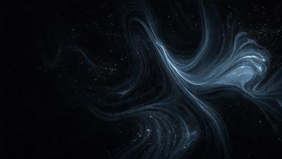 The primary subject of the image is a blue and white swirl, which appears to be a digital art or illustration. The setting is a dark background, which contrasts with the swirl, creating a striking visual effect. The visual style is modern and artistic, with the swirl being the main focus of the image. The colors and mood of the image are predominantly blue and white, giving it a clean and futuristic appearance.