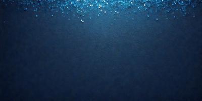 The primary subject of the image is a blue ocean with a few white specks floating on the surface. The setting is the ocean, and the visual style appears to be a photo. The dominant colors are blue and white, creating a serene and calming atmosphere.