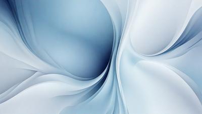 The primary subject of the image is a blue and white swirl pattern. The setting is a white background, which provides a clean and minimalist appearance. The visual style is a combination of digital art and illustration, creating a unique and eye-catching design. The dominant colors are blue and white, which evoke a sense of calmness and tranquility.