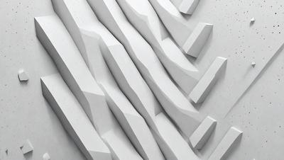 The primary subject of the image is a large, white, textured wall. The setting is a room with a white wall, and the visual style is a close-up of the wall. The colors and mood of the image are predominantly white, giving it a clean and minimalist appearance.