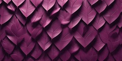 The primary subject of the image is a purple leaf pattern, which is the main object, scene, or focus of the image. The setting or background features a purple wall with a leaf pattern, which adds to the visual style of the image. The colors and mood of the image are predominantly purple, creating a calm and serene atmosphere.