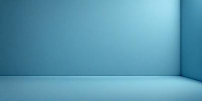 The primary subject of the image is a blue wall. The setting is a room with a blue wall, and the visual style is a photo. The dominant colors are blue, and the overall atmosphere is calm and serene.