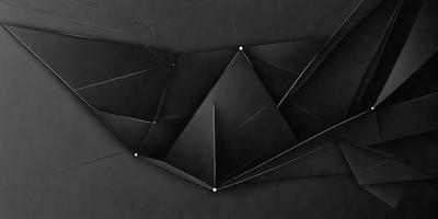 The primary subject of the image is a black and white geometric pattern. The setting is a black background, which contrasts with the pattern. The visual style is a combination of digital art and illustration, creating a unique and intricate design. The colors and mood of the image are predominantly black and white, giving it a modern and minimalist appearance.