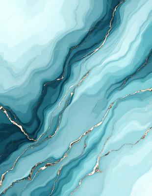 The primary subject of the image is a blue and white marble-like pattern. The setting is a blue and white marble-like surface, which could be a wall or a countertop. The visual style is a close-up of the marble-like pattern, showcasing its intricate details. The colors and mood of the image are predominantly blue and white, giving it a clean and elegant appearance.