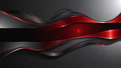The primary subject of the image is a red and black swirl pattern. The setting is a dark background, which contrasts with the vibrant colors of the swirl pattern. The visual style appears to be a digital art or illustration, as the swirl pattern is intricately detailed and the colors are rich and bold. The overall atmosphere of the image is dynamic and eye-catching, with the red and black swirl pattern serving as the focal point.