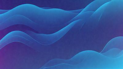 The primary subject of the image is a blue ocean with waves. The setting is a blue background, which creates a serene and calming atmosphere. The visual style is a digital art or illustration, as the waves are depicted in a detailed and artistic manner. The dominant colors are blue and white, which contribute to the overall mood of the image.