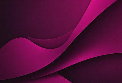 The primary subject of the image is a purple, pink, and black abstract art piece. The setting is a dark background, which contrasts with the vibrant colors of the artwork. The visual style is a combination of digital art and illustration, creating a unique and eye-catching design. The dominant colors in the artwork are purple, pink, and black, giving the piece a bold and striking appearance.