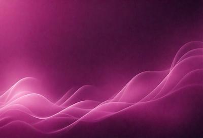 The primary subject of the image is a pink background with a purple wave-like pattern. The setting is a dark background, which contrasts with the pink and purple colors. The visual style appears to be a digital art or illustration, as the wave pattern is created with a computer-generated design. The colors and mood of the image are predominantly pink and purple, giving it a warm and vibrant atmosphere.