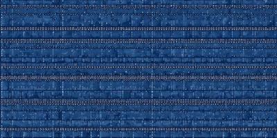 The primary subject of the image is a blue fabric with a pattern of white dots. The setting is a blue background, and the visual style appears to be a patterned fabric. The dominant colors are blue and white, creating a calm and soothing atmosphere.