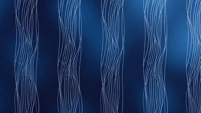 The primary subject of the image is a series of three blue and white stripes. The setting is a blue background, and the visual style appears to be a digital art or illustration. The dominant colors are blue and white, creating a calm and soothing atmosphere.