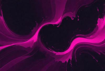 The primary subject of the image is a painting of a heart, which is displayed on a purple background. The heart is depicted in a swirling pattern, giving it a dynamic and artistic appearance. The visual style of the painting suggests that it is a digital art or illustration, rather than a photo or traditional painting. The dominant colors in the image are purple and pink, creating a warm and inviting atmosphere.