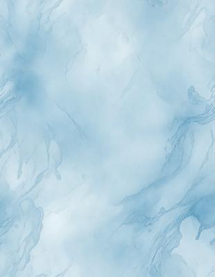 The primary subject of the image is a blue and white background with a cloudy sky. The setting is a cloudy sky, and the visual style is a digital art or illustration. The dominant colors are blue and white, creating a calm and serene atmosphere.