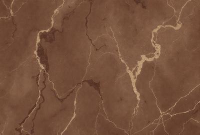 The image features a brown marble wall with a pattern of yellow streaks. The wall appears to be made of leather, giving it a unique and luxurious appearance. The overall atmosphere of the image is warm and inviting, with the combination of the brown marble and the yellow streaks creating a visually appealing and textured surface.
