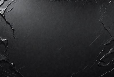 The primary subject of the image is a black leather surface. The setting is a dark room, and the visual style appears to be a photo. The colors are predominantly black, and the mood is somewhat mysterious or dramatic.