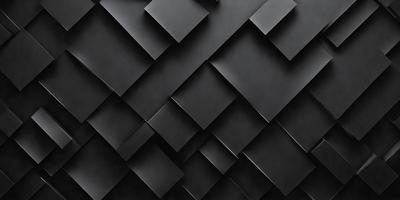 The primary subject of the image is a black and white patterned wall. The setting is a black background, and the visual style is a patterned design. The dominant colors are black and white, creating a bold and striking atmosphere.