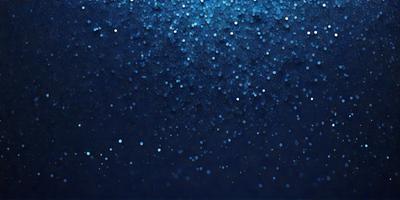 The primary subject of the image is a blue sky filled with white stars. The setting is a night sky, and the visual style is a photo. The colors and mood of the image are predominantly blue and serene, creating a peaceful and tranquil atmosphere.