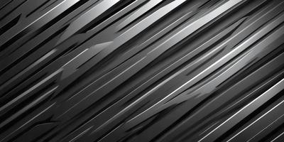 The primary subject of the image is a pattern of silver metal, which appears to be a metal wall or a metal surface. The setting is a black background, which contrasts with the silver metal. The visual style is a close-up of the metal pattern, showcasing its intricate details. The colors and mood of the image are predominantly silver and black, creating a modern and sleek appearance.