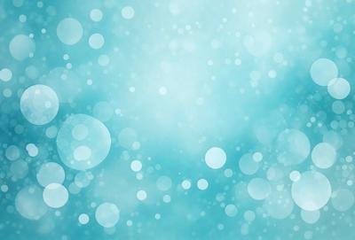 The primary subject of the image is a blue background with white bubbles floating in it. The setting appears to be a swimming pool or a water-based environment. The visual style is a digital art or illustration, as the bubbles are created with a computer-generated effect. The dominant colors are blue and white, giving the image a calm and soothing atmosphere.