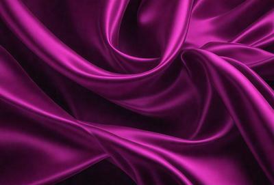 The primary subject of the image is a purple fabric, which is the main object, scene, or focus of the image. The setting or background is a purple curtain, and the visual style is a close-up of the purple fabric. The colors and mood of the image are predominantly purple, creating a calm and serene atmosphere.