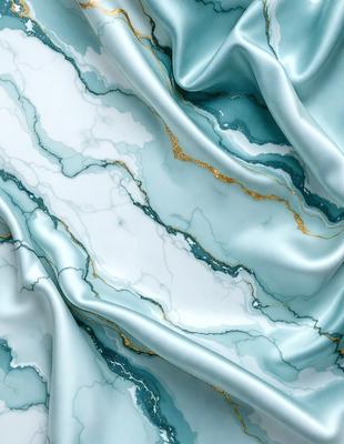 The primary subject of the image is a marble-like texture, which is the main focus of the image. The setting is a blue and white marble-like surface, which serves as the backdrop for the image. The visual style of the image is a combination of photo and digital art, creating a unique and intricate pattern. The dominant colors in the image are blue and white, giving the scene a clean and elegant appearance.