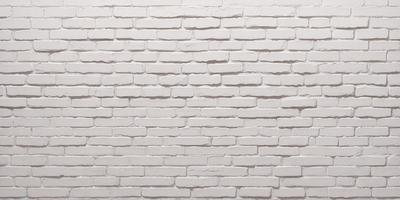 The primary subject of the image is a white brick wall. The setting is a plain white wall, with no visible background or environment. The visual style is a photo, showcasing the brick wall in detail. The colors and mood of the image are predominantly white, giving it a clean and minimalist appearance.